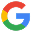 Google logo with a green background.